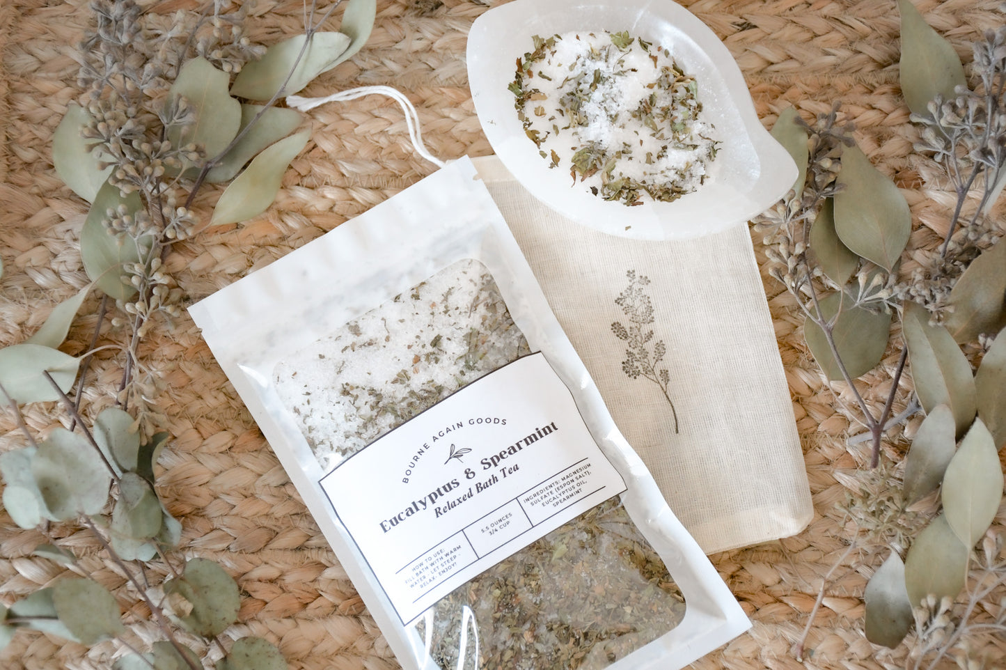 Eucalyptus & Spearmint Bath Tea