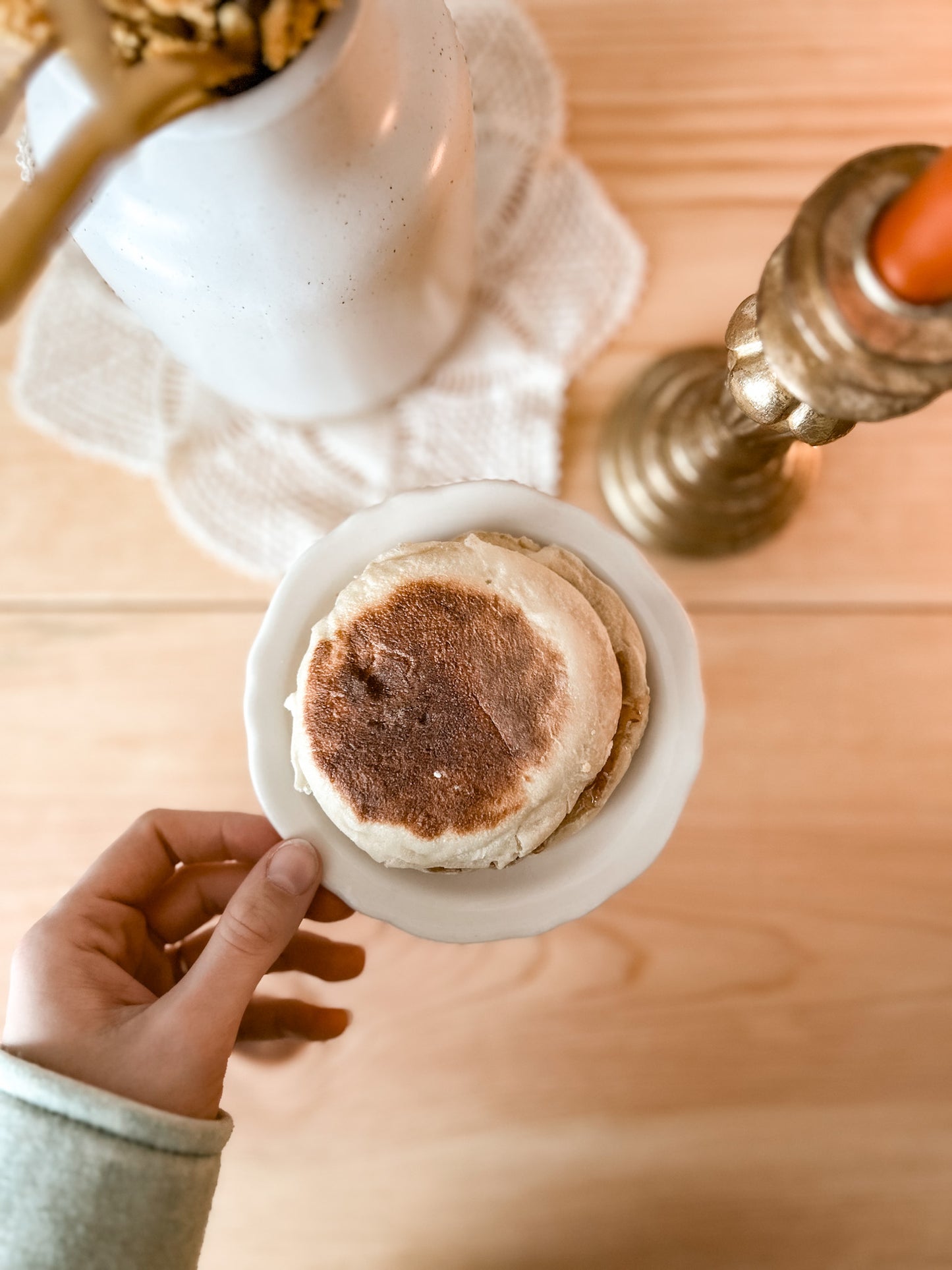 Sourdough English Muffins